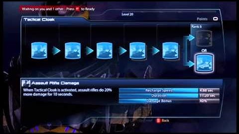 ME3 Turian Ghost Infiltrator build for platinum duo
