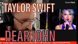 METALHEAD REACTS| TAYLOR SWIFT - DEAR JOHN (ON Patreon now early access)