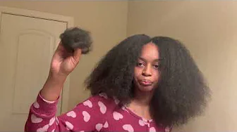 Natural Hair Update | Wacky Trim | Length Check