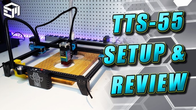 TwoTrees TTS-55 (Review): Versatile and very easy to use laser engraver