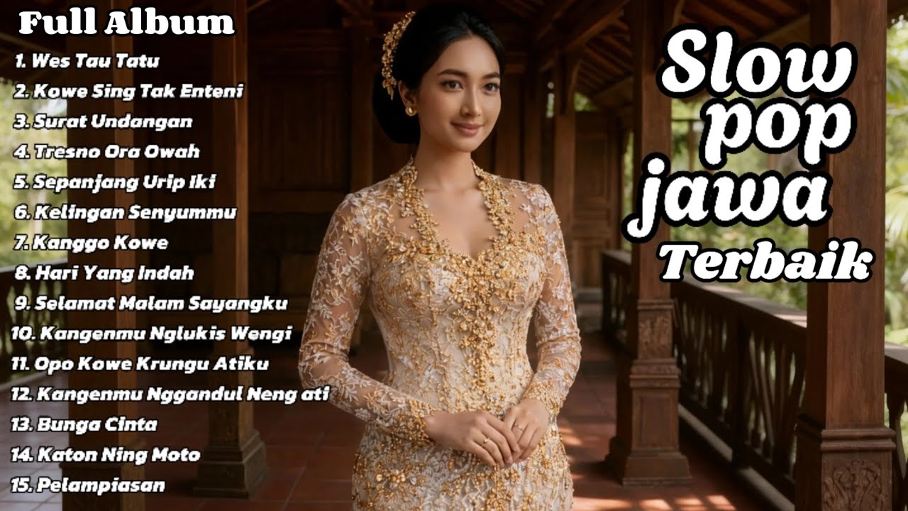 SLOW POP JAWA BIKIN BAPER & VIRAL - Adem Buat Temanin Aktifitas Kerja, Santai & Perjalan