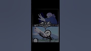 Sans (Undertale) VS Alan Becker Characters #undertale #alanbecker #edit