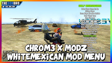 GTA 5 ONLINE - Chr0m3 x MoDz & WhiteMexican - DEVELOPER EDITION MOD MENU (GTA 5 MODS) [+DOWNLOAD]
