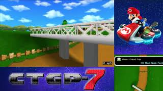 Let's Play Mario Kart 7 Custom Tracks - Cloud & Boo Cups (Mirror)