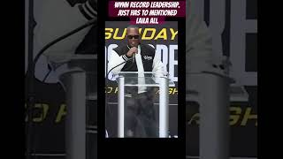 Wynn Records just has to mention Laila Ali.