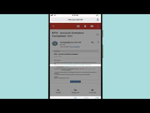Video: How To Activate An MTS Number