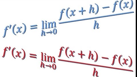 Grade 12 Calculus | First principle with the Fraction