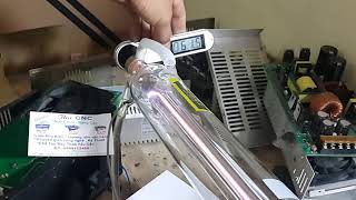 Test công suất laser co2 60w