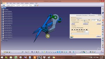[Catia v5] Mô phỏng cơ cấu của máy xới đất