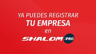 PASOS PARA REGISTRAR TU EMPRESA EN SHALOM PRO screenshot 5