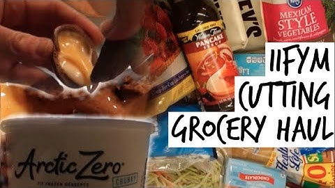 VLOG 20: IIFYM Fat Loss/Cutting Grocery Haul & Homemade Cadbury Mcflurry
