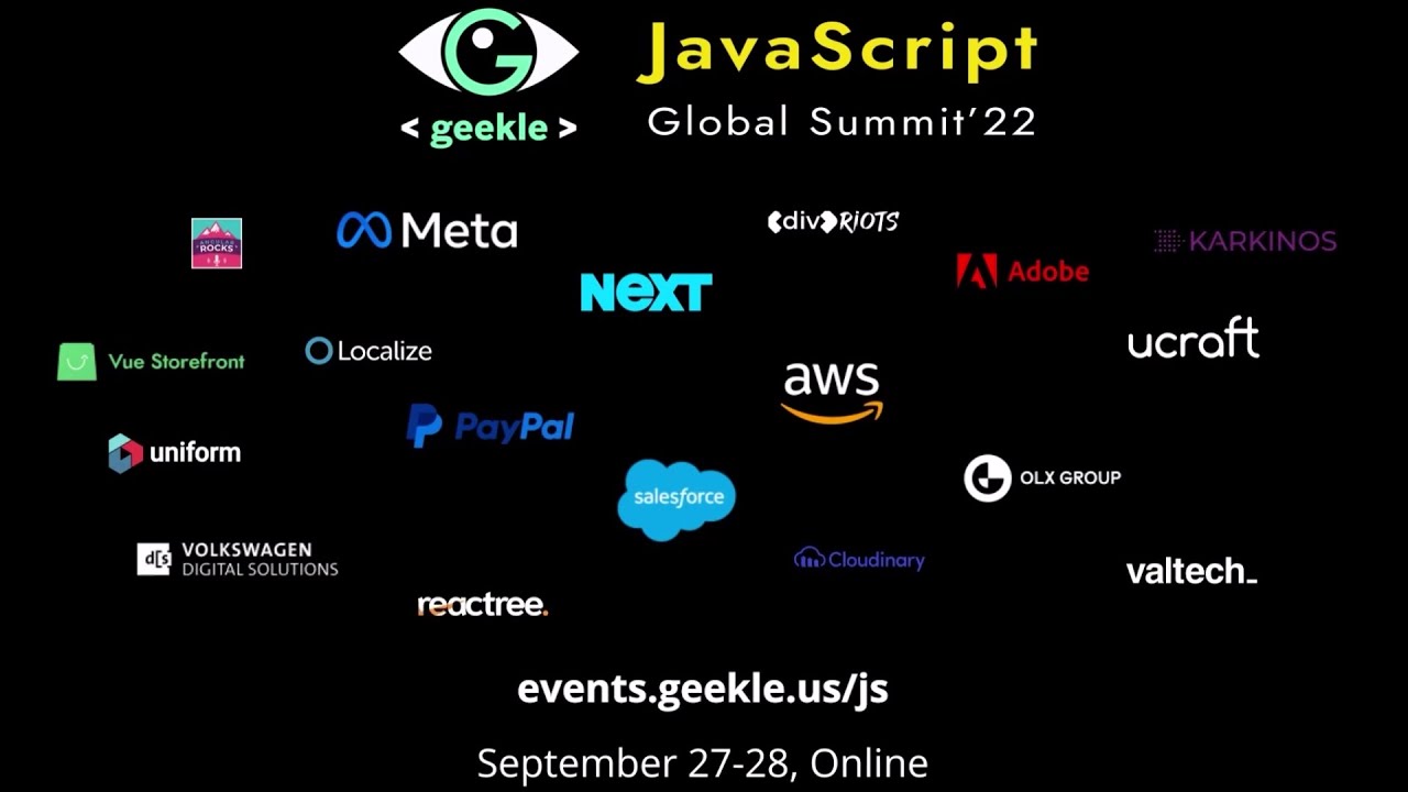 JavaScript Global Summit 22 | Promo | September 27-28 - YouTube