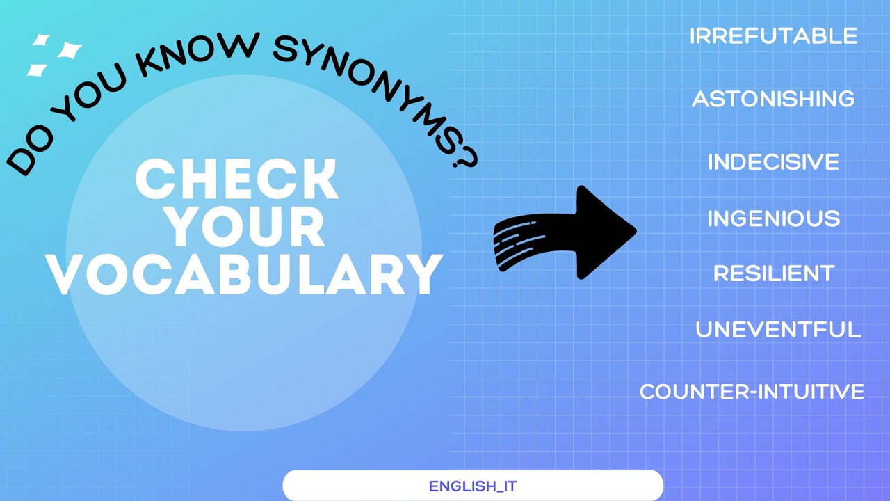 Check your English vocabulary in 8 minutes. C2 adjectives. Do you know ...
