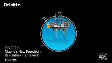 Webinar on the Petroleum Industry Act 2021