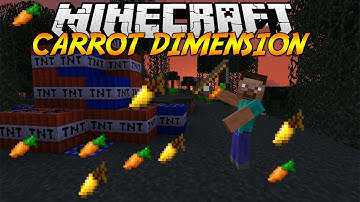 Minecraft - Carrot Comprehensive Mod Showcase - CARROTS EVERYWHERE