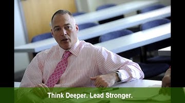 Video Overview: Ph.D./D.B.A. Program in Values-Driven Leadership