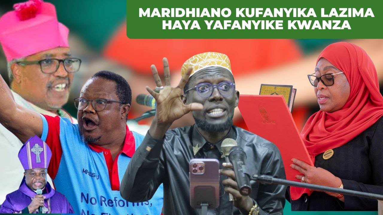 ILI MARIDHIANO YAFANYIKE NI LAZIMA SERIKALI IFANYE MAMBO HAYA MAKUBWA SABA (7) SHEIKH SHABAN PEMBE