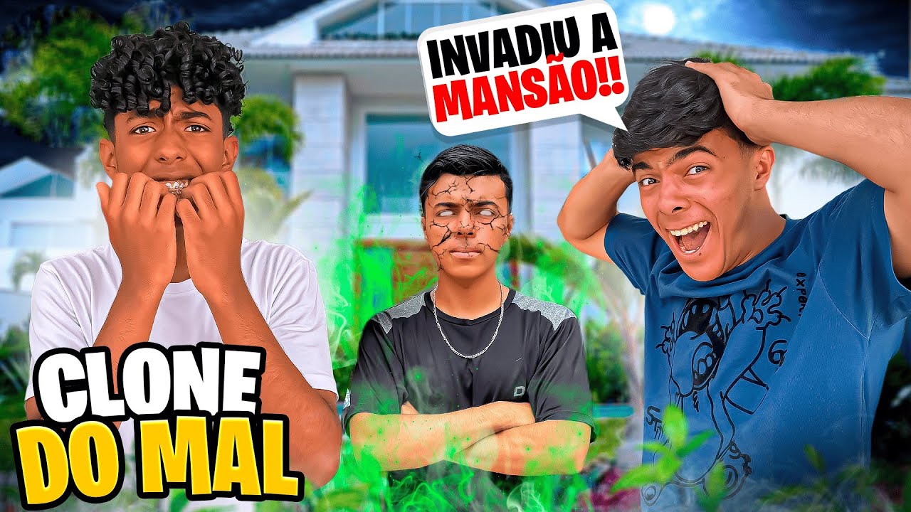 MEU CLONE DO MAL INVADIU A MANSÃO FRIENDS E TODOS SUMIRAM…😰 *e agora?