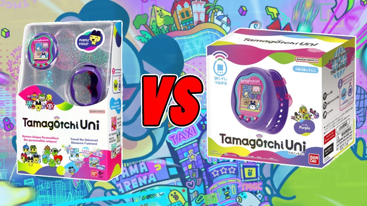 たまごっちユニ　多言語対応 Tamagotchi Uni Purple 【日本おもちゃ大賞2023