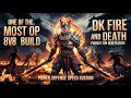 ESO PVP - DRAGONKNIGHT BUILD: FIRE AND DEATH - YOU CANNOT ESCAPE THIS! (BATTLEGROUND SHOWCASE)