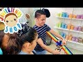 ABRIENDO MI TIENDA DE SQUISHIES Y SLIMES! 💦 (🚫TIENDA CERRADA🚫)