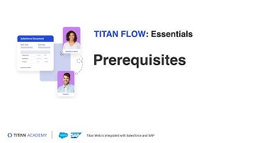 Salesforce Automation Process with Titan Flow - Prerequisites