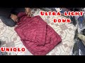 Uniqlo ultra light down jacket folding tips
