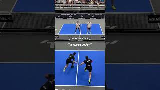 Insane effort by Ryan Fu 🤯 NEVER give up on a point in pickleball 👏 #majorleaguepb