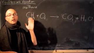 équilibrer une équation d'une réaction chimique