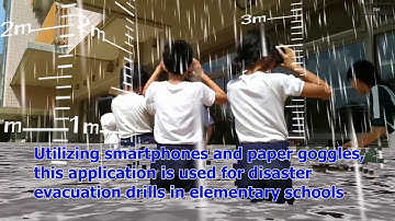 The Virtual Flood using a smartphone