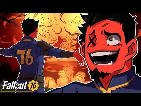 EXCLUSIVE Fallout 76 Multiplayer Gameplay! (PVP, Nuke Launch, & Explosion!) FIRST LOOK