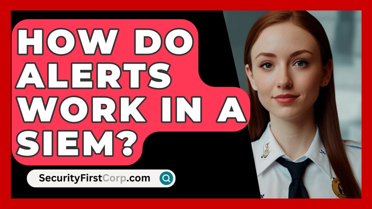 How Do Alerts Work In A SIEM? - SecurityFirstCorp.com