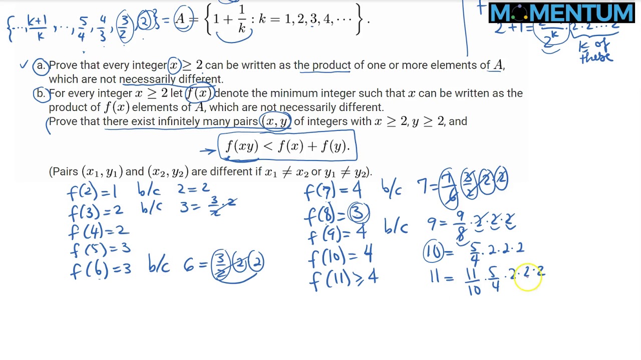 2018 EGMO (European Girls Math Olympiad) Problem #2 - YouTube