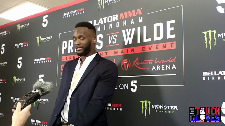 Fabian Edwards Post Fight Scrum - Bellator Birmingham