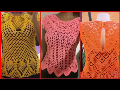 100+free crochet patterns crochet tunic tops shirt and blouse office ...