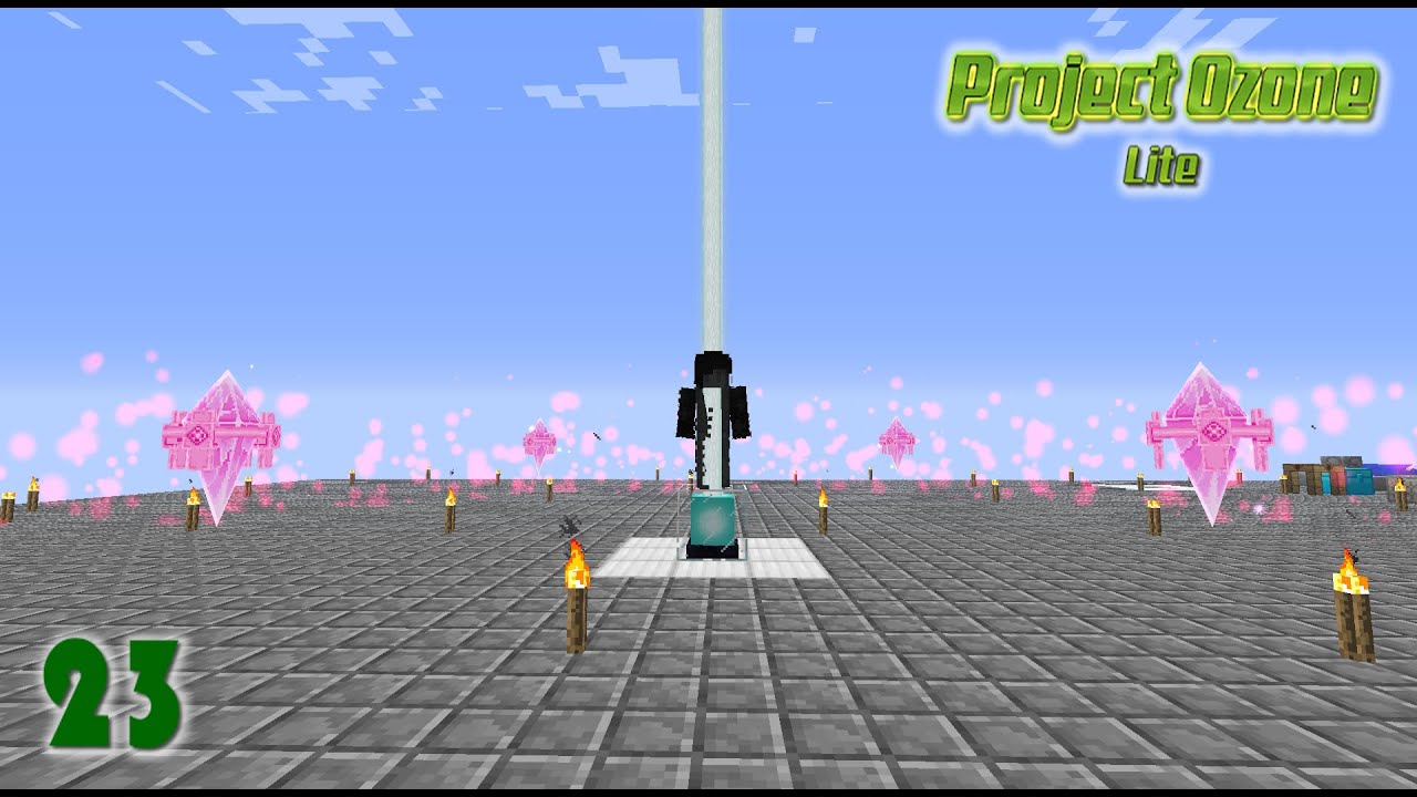 MINECRAFT  MODS -  PROJECT  OZONE  LITE - PARTE  23 - Guardião de Gaia 1 e 2