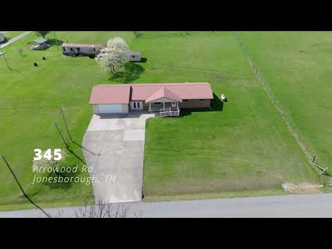 345 Arrowood Rd, Jonesborough, TN home video tour