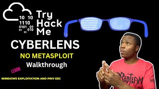Famous Tryhackme CyberLens Walkthrough,  NO Metasploit, Windows pentesting Wealth