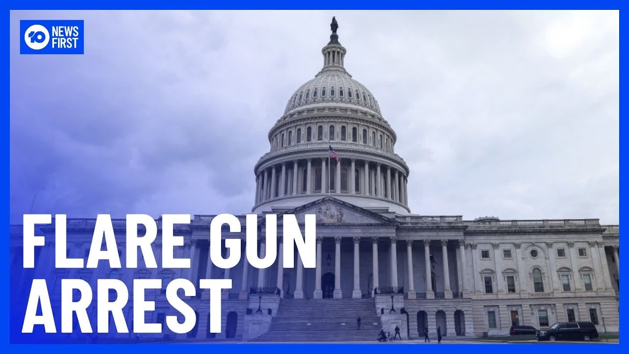 US Capitol Police Arrest Man Carrying Torch And Flare Gun | 10 News ...
