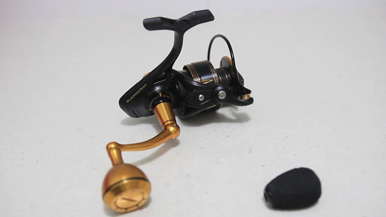 Penn Slammer III 3 3500 Spinning Fishing Reel Unboxing - YouTube