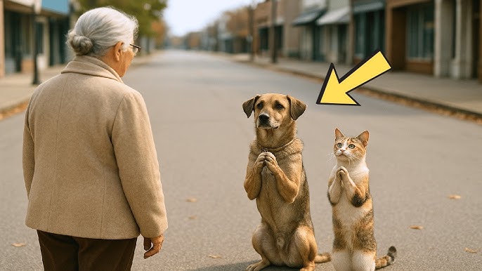 A Dog and a Cat Begged for Help — What Happened Next Broke Everyone's Heart  - YouTube
