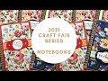 2021 Craft Fair Series:  Notebooks with Fine Art Floral