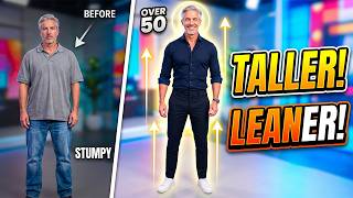 The Tapered Ratio: Visual Tricks to Look Taller & Leaner (Men 50+)