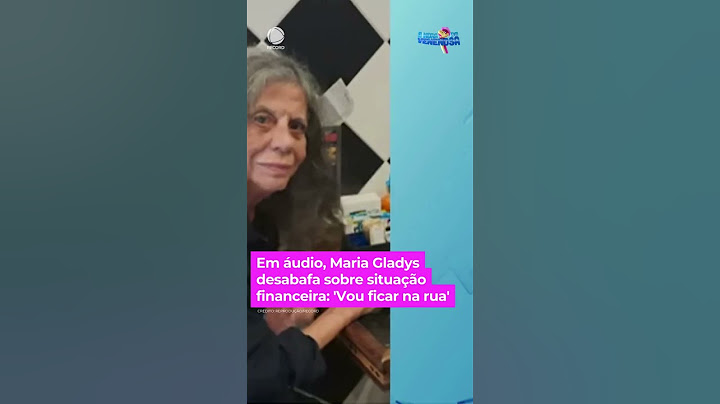 Em áudio, Maria Gladys desabafa sobre situação financeira: Vou ficar na rua #ahoradavenenosa #shorts