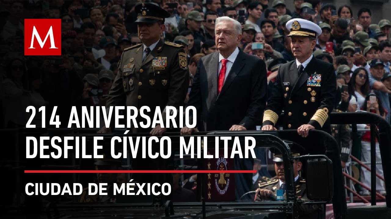 Desfile Cívico Militar por el 214 Aniversario del Grito de ...