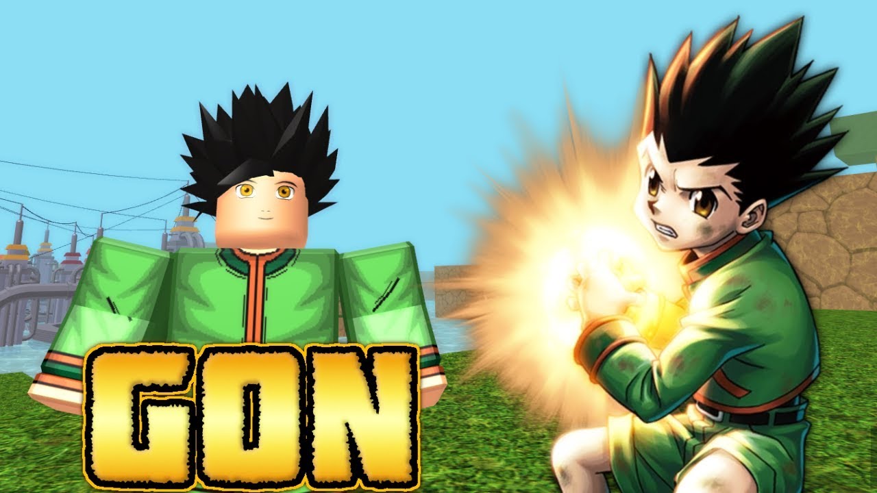 Becoming Gon Freecss From Hunter X Hunter In Nindo Rpg Beyond Roblox By Roball - becoming bakugo roblox elemental battlegrounds new