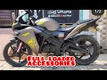 Honda cbr full wrap and full loaded accessories by ms wrap modification