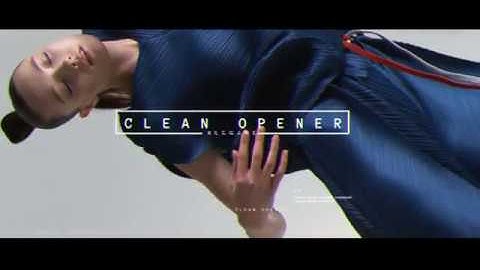 Clean Dynamic Opener  After Effects Templates