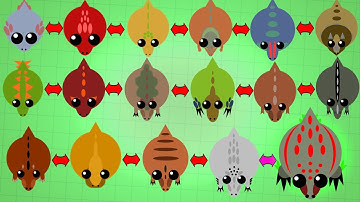 NEW MOPE.IO DINOSAUR BIOME HACK!! - ALL Mope.io Land DINOSAURS! [Mopeio]