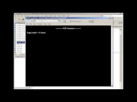 PHP - Sessions